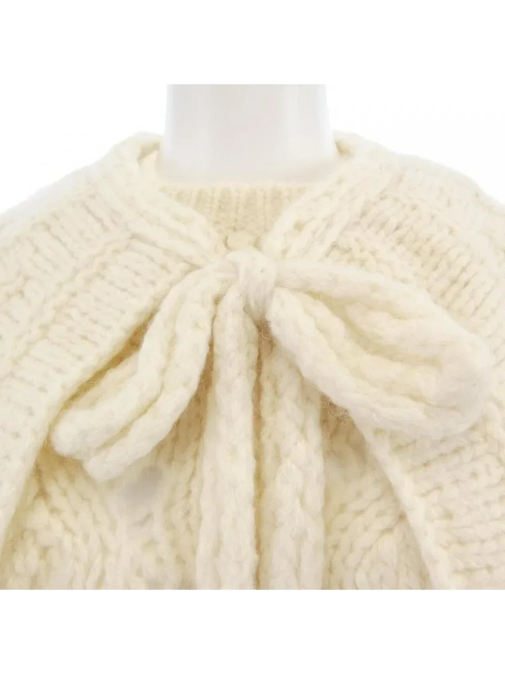 Chanel Knit Sweater White